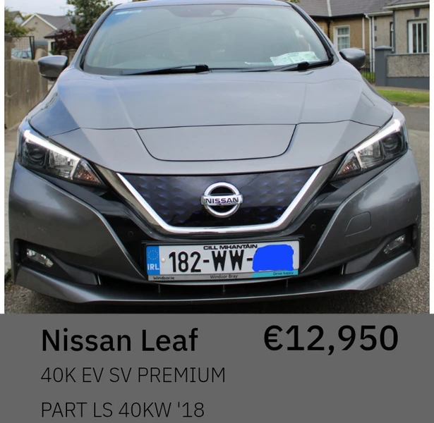 2018 Nissan Leaf for sale in Wexford